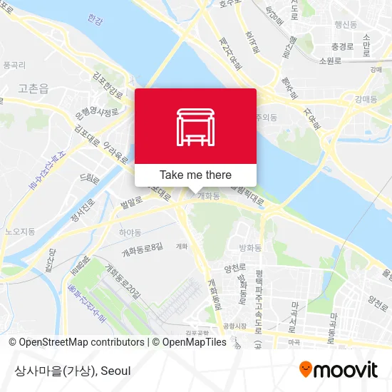 상사마을(가상) map