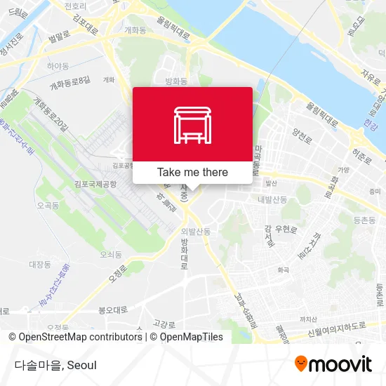 다솔마을 map