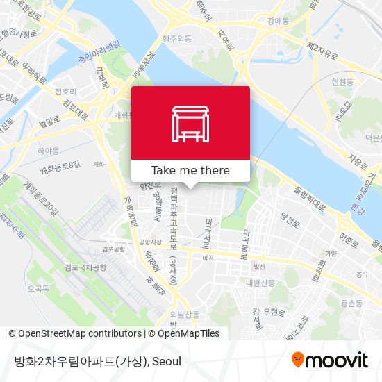 방화2차우림아파트(가상) map