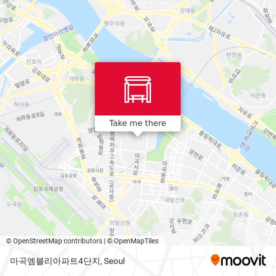 마곡엠블리아파트4단지 map