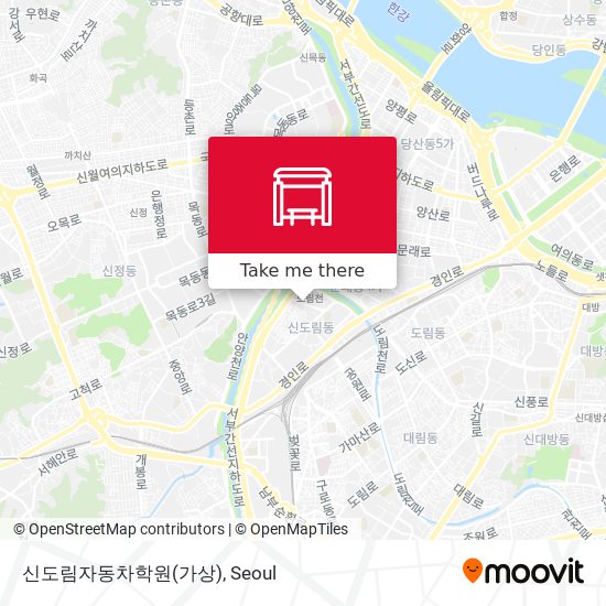 신도림자동차학원(가상) map