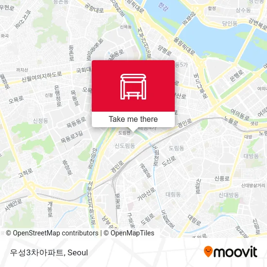 우성3차아파트 map