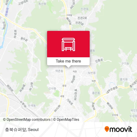 충북슈퍼앞 map