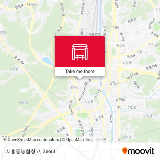 시흥동농협창고 map
