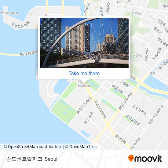 송도센트럴파크 map