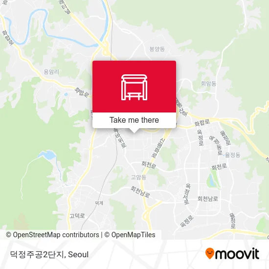 덕정주공2단지 map
