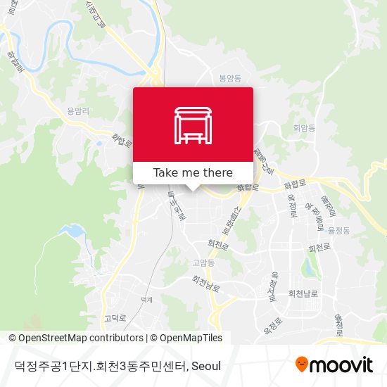 덕정주공1단지.회천3동주민센터 map