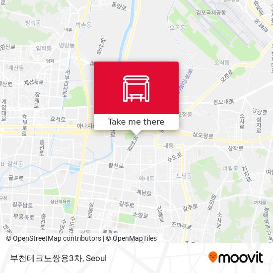 부천테크노쌍용3차 map