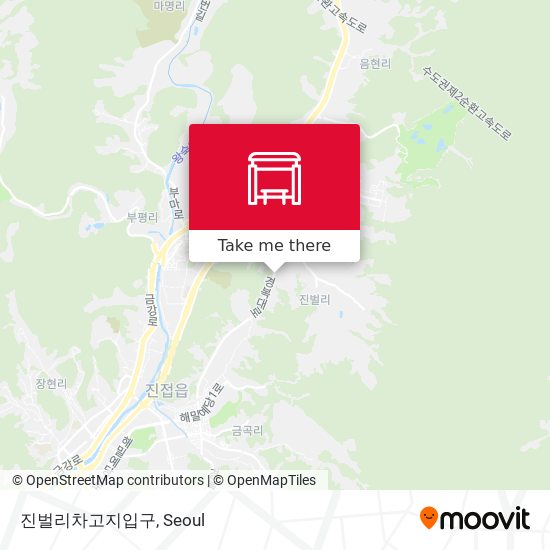 진벌리차고지입구 map