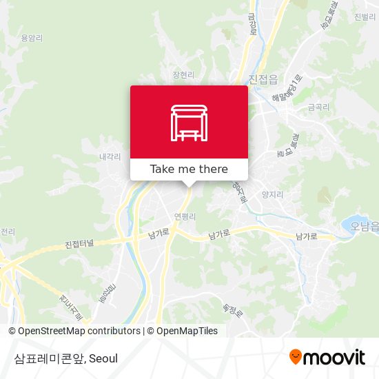 삼표레미콘앞 map