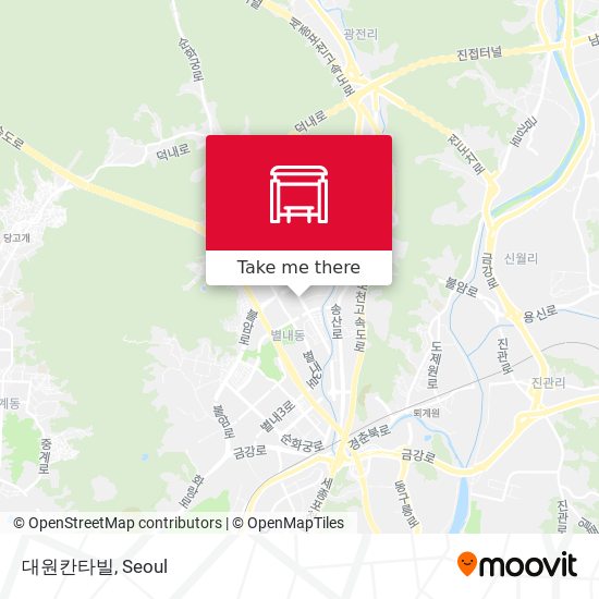 대원칸타빌 map