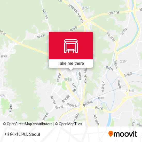 대원칸타빌 map
