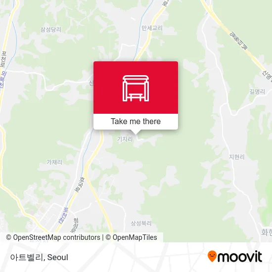 아트벨리 map