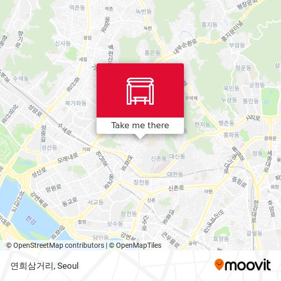 연희삼거리 map