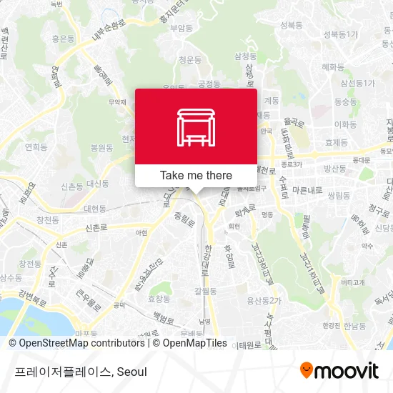 프레이저플레이스 map