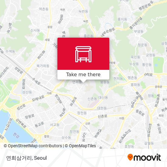 연희삼거리 map
