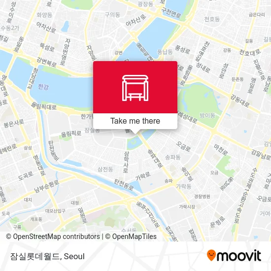 잠실롯데월드 map
