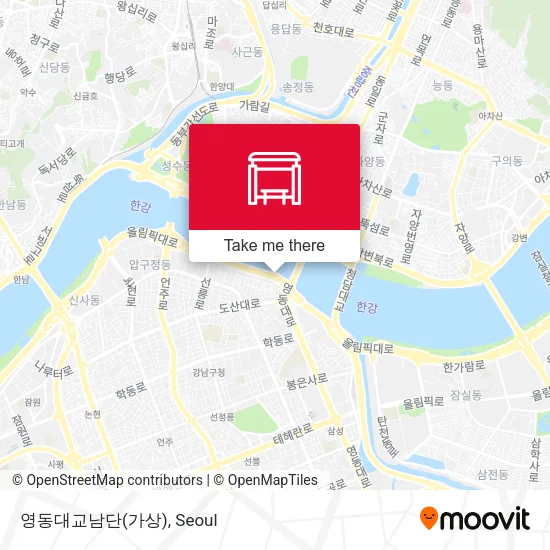 영동대교남단(가상) map
