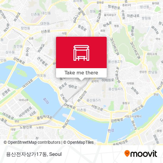 용산전자상가17동 map