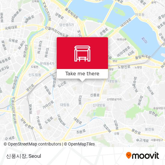 신풍시장 map