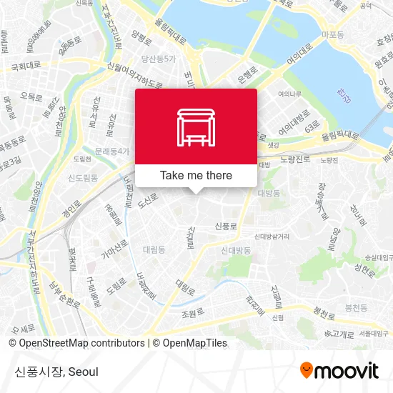 신풍시장 map