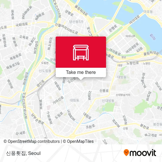 신풍횟집 map
