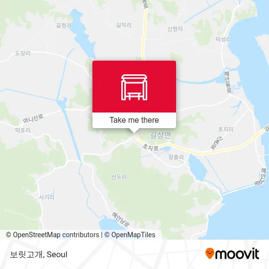 보릿고개 map