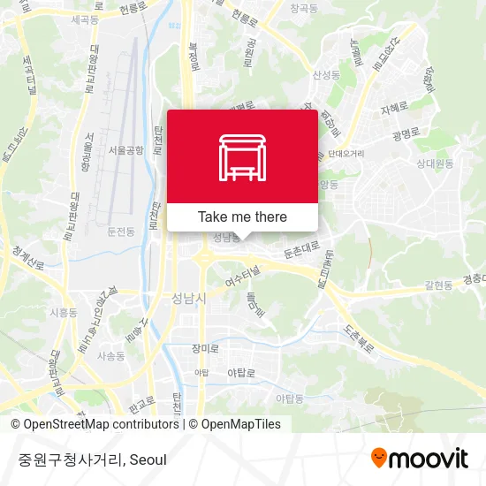 중원구청사거리 map