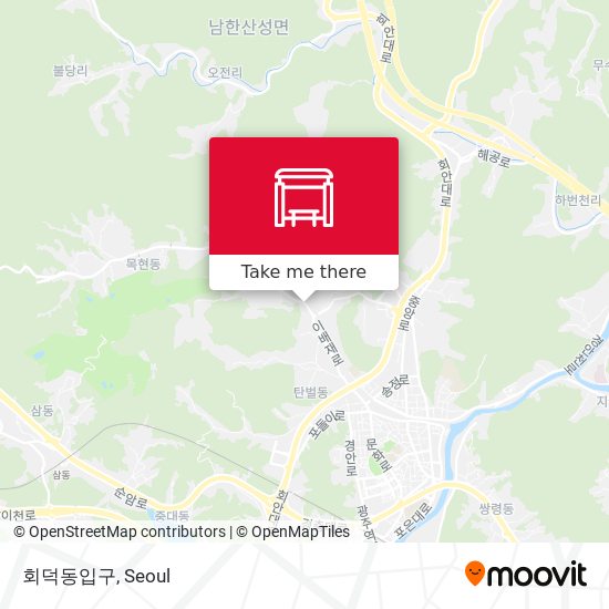 회덕동입구 map