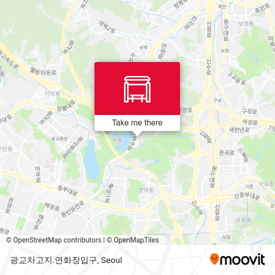 광교차고지.연화장입구 map