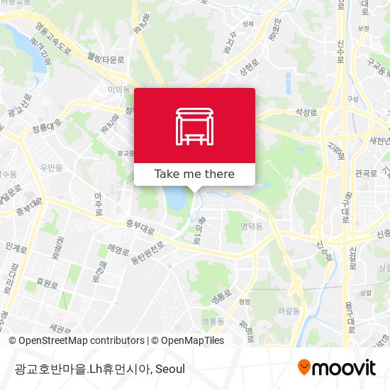 광교호반마을.Lh휴먼시아 map