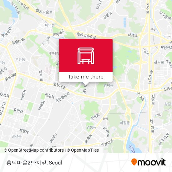 흥덕마을2단지앞 map