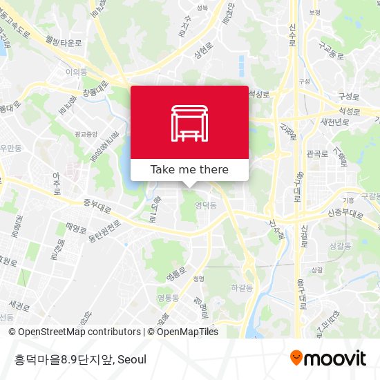 흥덕마을8.9단지앞 map