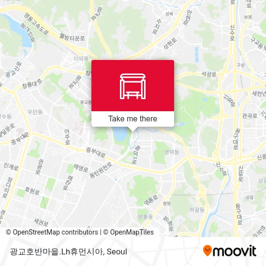 광교호반마을.Lh휴먼시아 map