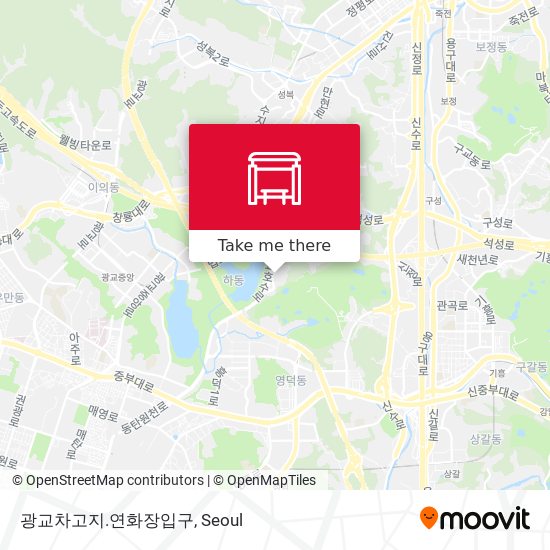 광교차고지.연화장입구 map