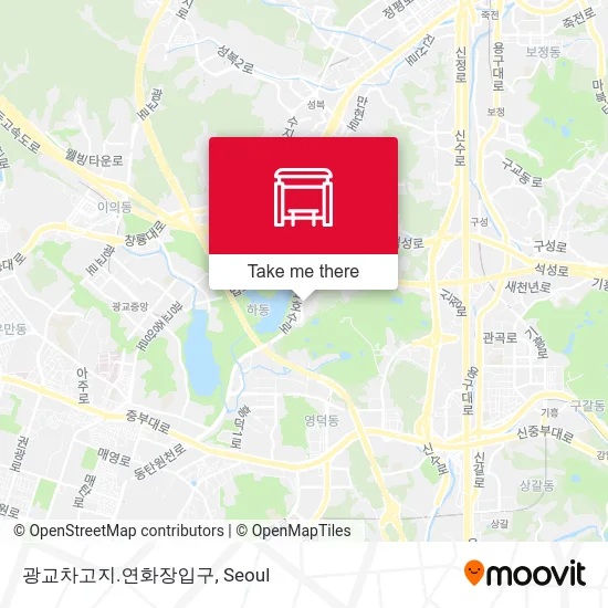 광교차고지.연화장입구 map