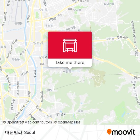대원빌라 map