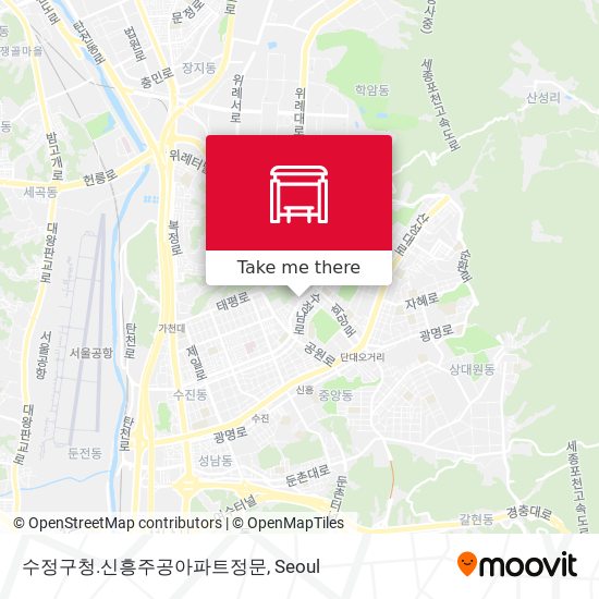 수정구청.신흥주공아파트정문 map