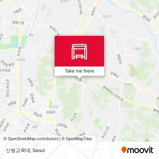 신병교육대 map