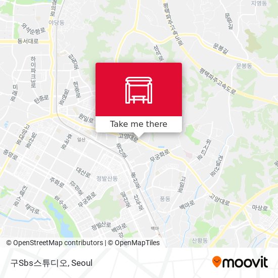 구Sbs스튜디오 map