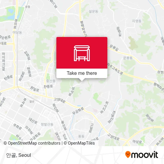 안골 map