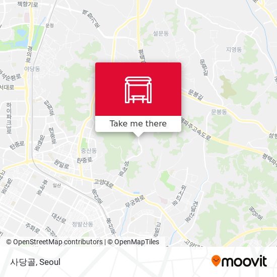 사당골 map