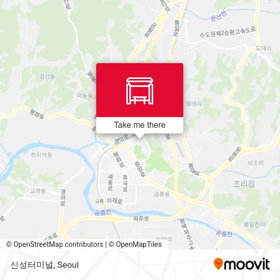 신성터미널 map