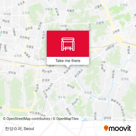한양슈퍼 map