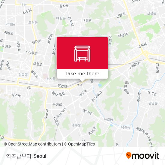 역곡남부역 map