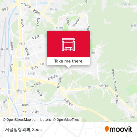 서울정형외과 map