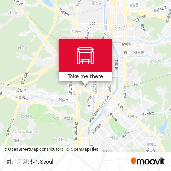 화랑공원남편 map