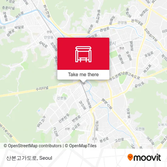 산본고가도로 map