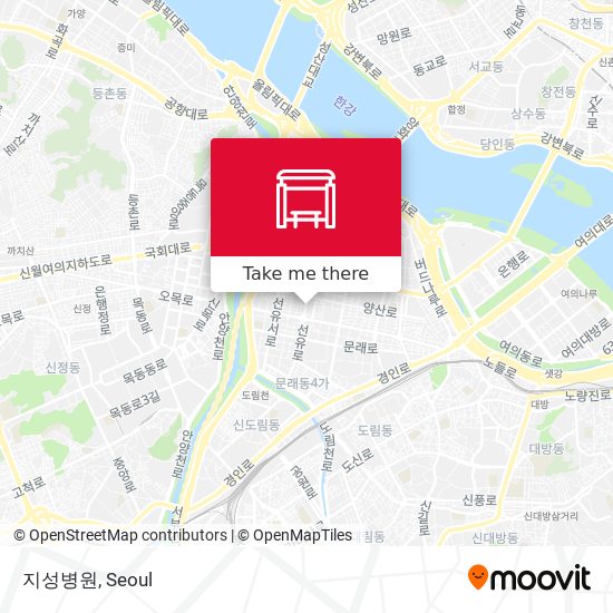 지성병원 map