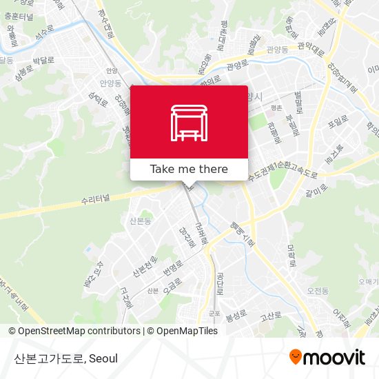 산본고가도로 map